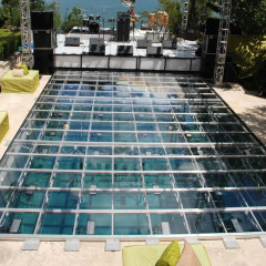 Clear Acrylic Pool Cover
