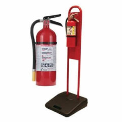 Fire Extinguisher with Stand