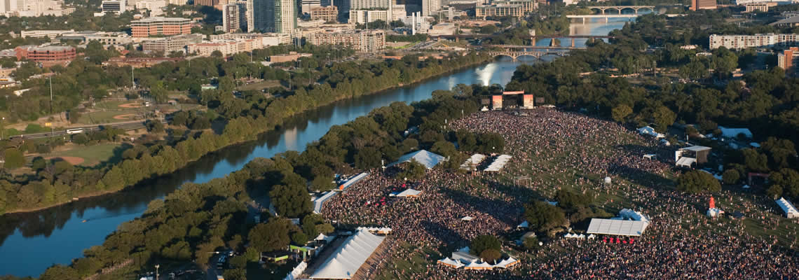 ACL Festival Tents